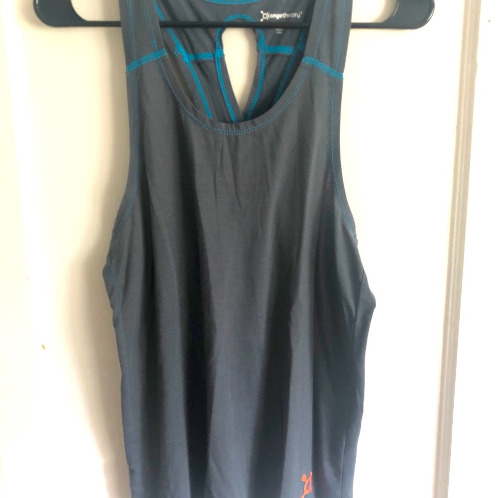 ORANGE THEORY navy blue tank